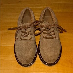 Tucker + Tate Tan Dress Shoes with Suede Finish-Worn Once
